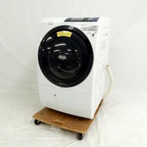 HITACHI 日立 BD-SG100BL W ホワイト ヒートサイクル 風アイロン ビッグドラム ドラム式洗濯乾燥機 家電 大型