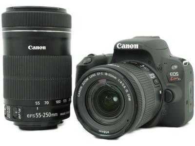 Canon キヤノン 一眼レフ EOS Kiss X9 ダブルズームキット ブラック デジタル カメラ EOSKISSX9BK-WKIT