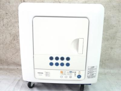 TOSHIBA 東芝 ED-60C 衣類乾燥機 6.0kg ホワイト 大型