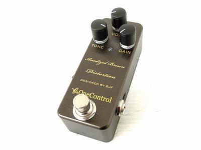 One Control Anodized Brown Distortion 歪み エフェクター