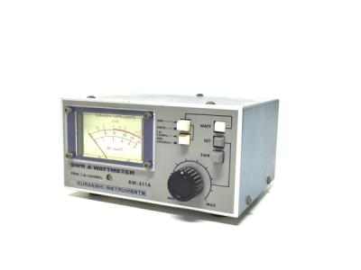 KURANISHI RW-211A SWR &amp; WATTMETER RW-211A パワー計 1.8~1300MHz クラニシ 通過形電力計 アマチュア無線機