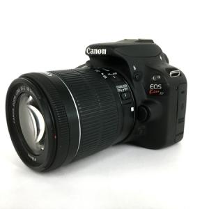 Canon EOS Kiss X7 デジタル一眼レフ カメラ レンズキット EF-S18-55mm F3.5-5.6 IS STM ブラック キヤノン
