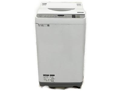 シャープ ES-TX5D タテ型洗濯乾燥機 上開き 洗濯5.5kg 乾燥3.5kg 家電