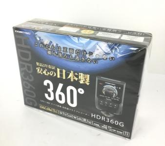 comtec コムテック HDR360G 全天周 ドライブレコーダー 360°カメラ 前後左右 常時録画 衝撃録画 GPS 駐車監視