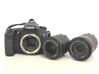 Canon キヤノン 一眼レフ EOS 70D ダブルズームキット デジタル カメラ EOS70D-WKIT