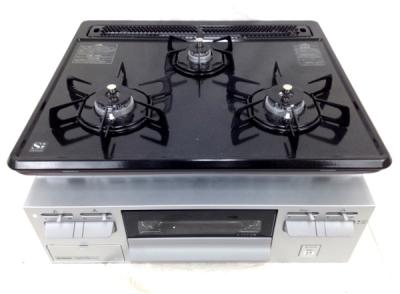 ハーマン DG32Q1VQ1SV ビルトイン ガスコンンロ 都市ガス 水無し片面焼き 60cm幅