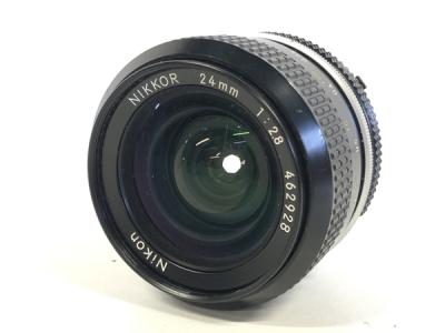 nikon nikkor 24mm 1:2.8 マニュアル レンズ 単焦点 MF 訳有