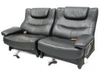 karimoku カリモク リクライニングチェア Slide Recliner ペアセット 家具