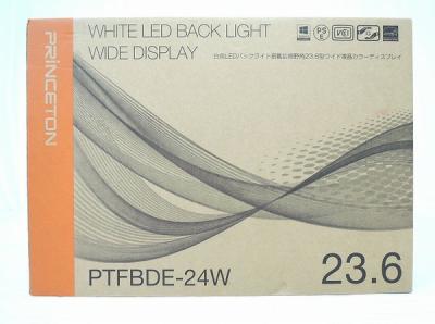 PRINCETON PTFBDE-24W 23.6型 フルHD 液晶モニター プリンストン 液晶ディスプレイ