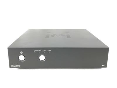 Olasonic ネットワークオーディオプレーヤー NANOCOMPO NANO-NP1 プラチナホワイト