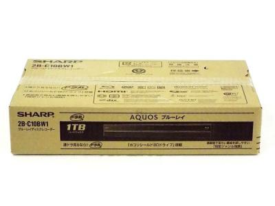 SHARP AQUOS 2B-C10BW1 BD DVDレコーダー レコードプレーヤー 1TB 家電 シャープ