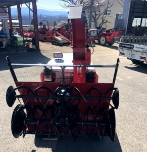 長野 東御市 ワドー 大型ディーゼル 除雪機 SW3312A 33.4馬力 95