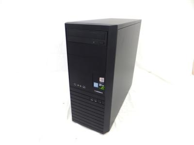 サードウェーブ Monarch XH デスクトップPC i7 8700 3.20GHz 8GB SSD250GB HDD1.0TB GTX1050Ti Win 10 Home 64bit