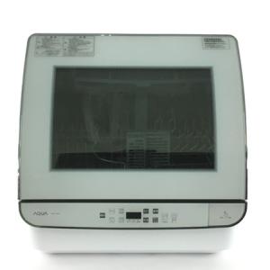 AQUA ADW-GM1 ホワイト 食器洗い機 送風 乾燥機能 家電 大型