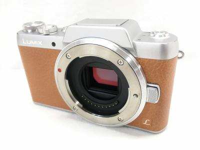 Panasonic パナソニック DMC-GF7W ダブルレンズキット デジタルカメラ デジカメ ミラーレス一眼 ブラウン