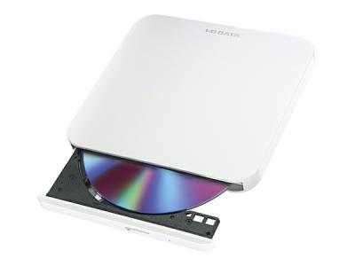 アイオーデータ EX-DVD05LW USB 2.0対応 ポータブルDVDドライブ ホワイト