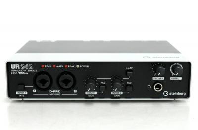 Steinberg UR242 USB 2.0 オーディオ インターフェース