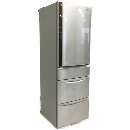411L パナソニックトップユニット冷蔵庫 NR-E431V - 家具