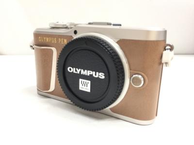 OLYMPUS PEN E-PL9 EZ ダブル ズーム キット ブラウン ミラーレス 一眼 カメラ