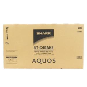SHARP シャープ AQUOS アクオス 4T-C40AH2 4K対応型 液晶テレビ 40V型