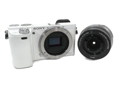 SONY ソニー ILCE-6000 SELP1650 パワーズームレンズキット ミラーレス 一眼 デジタル カメラ