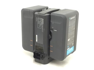 SONY BC-L50 BP-L90A ×3 2連式 Vマウント バッテリーチャージャー ビデオカメラ用 通電確認済み