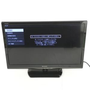 SHARP シャープ AQUOS LC-24K20-B 液晶テレビ 24型 ブラック