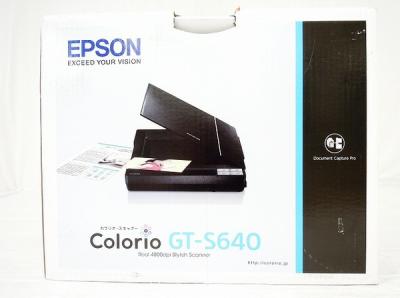 EPSON GT-S640 A4 フラット ベッド スキャナー 4800dpi CCDセンサ