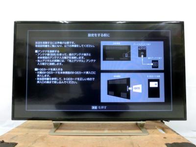 TOSHIBA 東芝 REGZA 43J10 液晶テレビ 43V型 ブラック 2015年製大型