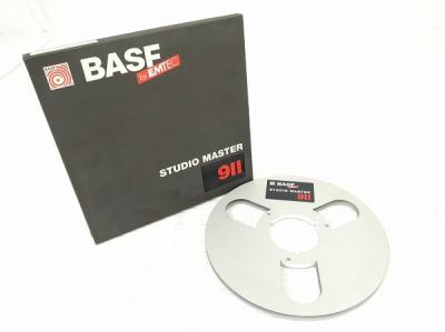 BASF by EMTEC 911 Studio Master 1/4 インチ 2500フィート オープンリール メタルリール