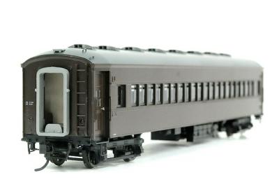 天賞堂 57012 スハフ32 丸屋根車 ぶどう色2号 北海道タイプ 原型扉