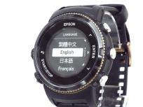 Epson Wristable GPS U-350BS ランニングウォッチ 時計