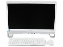 FUJITSU FMV ESPRIMO FMVF53YDW 一体型 デスクトップ パソコン PC 23型 FHD Celeron G3900T 2.60GHz 4GB HDD1.0TB Win10 Home 64bit DVD-RW