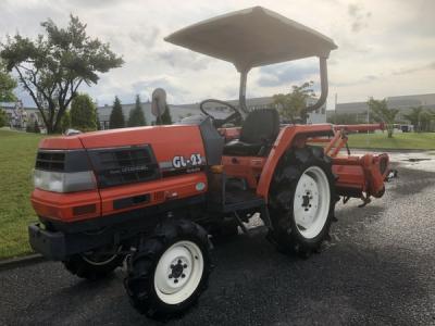 クボタ GL23 農用 トラクター 4駆 4WD 23馬力 パワステ PTO逆転 倍速 自動水平 UFO 農機具