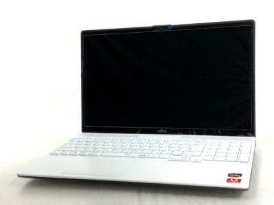 FUJITSU LIFEBOOK FMVA50E1W ノート パソコン PC 15.6型 AMD Ryzen 7 3750H 2.3GHz 8GB SSD256GB Win10 Home 64bit DVD-RW