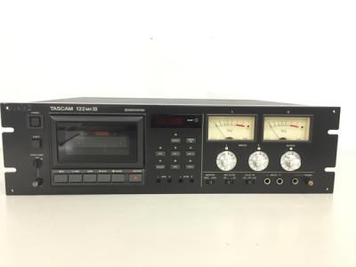 TASCAM 122MKIII ステレオ カセットデッキ タスカム カセットテープレコーダー 音響 オーディオ