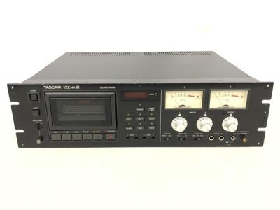 TASCAM 122MKIII ステレオ カセットデッキ タスカム カセットテープレコーダー 音響 オーディオ