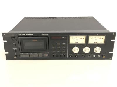 TASCAM 122MKIII ステレオ カセットデッキ タスカム カセットテープレコーダー 音響 オーディオ