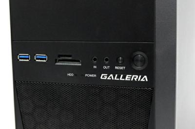 Thirdwave GALLERIA DJ デスクトップ PC Intel Core i5-7500 CPU 3.40