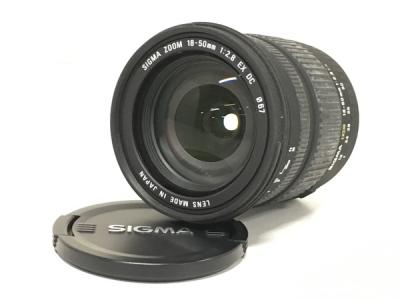 SIGMA シグマ 18-50mm F2.8 EX DC Canon用 レンズ 標準 ズーム カメラ