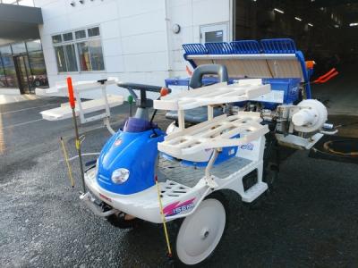 イセキ 田植え機 さなえ PQ4 DUHF 4条植え セルモーター式 ロータリー式 8.8馬力 4WD 側条施肥機 付 直