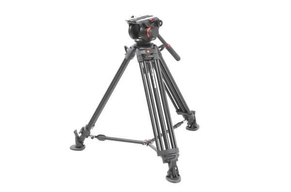 Manfrotto 504HD 546B ビデオ 雲台 三脚 セット(テレビ、映像機器)-