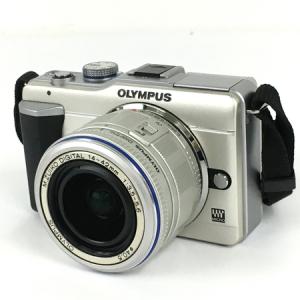 OLYMPUS ミラーレスカメラ E-PL1 M.ZUIKO DIGTAL 14-42mm 1:3.5-5.6 レンズキット