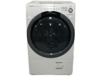 SHARP シャープ ES-S7C -WR 右開き ななめ型 ドラム式 洗濯機 洗濯 乾燥機 7kg