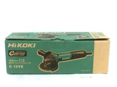 HiKOKI ハイコーキ G13VE ディスクグラインダ 125mm 無断変速 20年製 研磨 電動工具