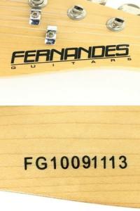 Fernandes Fgシリアル エレキギター 弦楽器 フェルナンデス エレキギター の新品 中古販売 1607903 Rere リリ