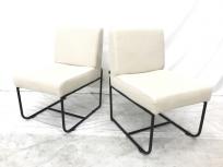 ACTUS OWN-F DINING CHAIR STEEL LEG 椅子 2脚 セット 大型