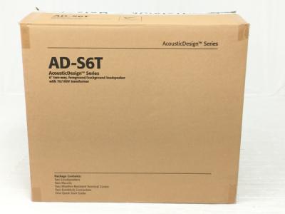 QSC AD-S6T スピーカー ペア Surface Mount Loudspeaker ブラック