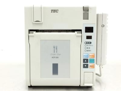 【美品】東芝 テック リモートプリンタ KCP-200 POSレジ 操作パネル付 東芝テック POSシステム機器 キッチンプリンタ Оrder Stream