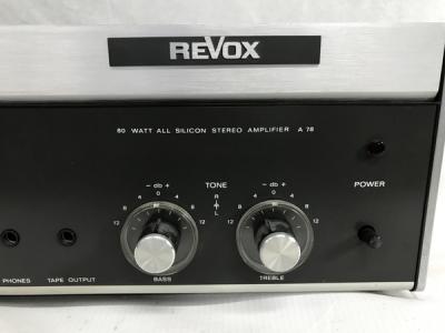 REVOX A78(アンプ)の新品/中古販売 | 1610939 | ReRe[リリ]